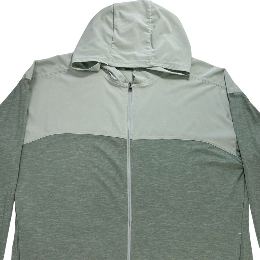 Columbia Front Zip Hooded Windbreaker Size Large Men's - Picture 2 of 10